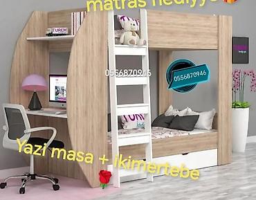 nərdivan qiyməti: Oğlan və qız üçün, Yeni, Çarpayı, Matras ilə, Siyirməli, Laminat — 8