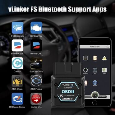 Alati za automobile: Vgate vLinker FS ELM327 Bluetooth za Ford, Mazda, Lincoln i Mercury — 4