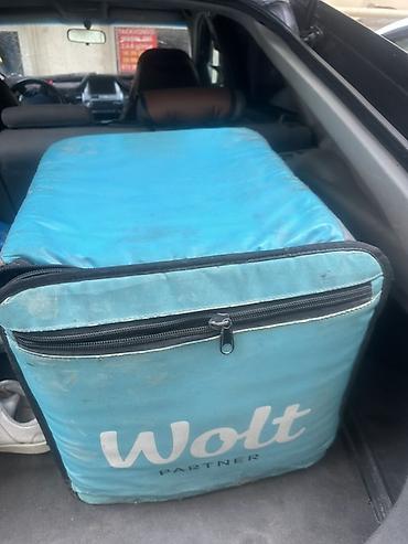 uber cantası: Wolt çatdırılma çantası – izotermik, böyük həcmli model - Brend: Wolt — 2