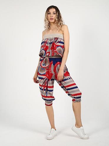 Другая женская одежда: Комбинезоны размер стандартный до 50 ткань штапель производство — 7