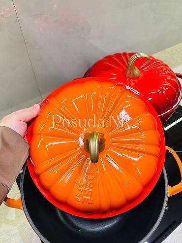 фрукты банан: 🎃 ЧУГУННЫЙ КАЗАН «ТЫКВА» — 7 Л 🔥 ПО АКЦИИ — ВСЕГО 4 990 СОМ! ✨ — 10