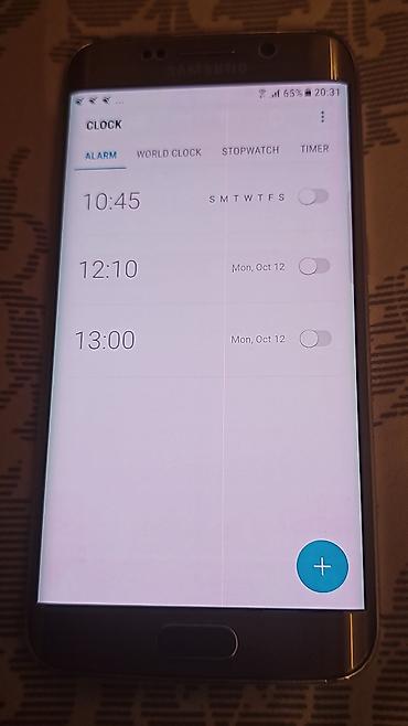 sam agac: Samsung Galaxy S6 Edge, 32 GB, rəng - Qızılı, İki sim kartlı — 7
