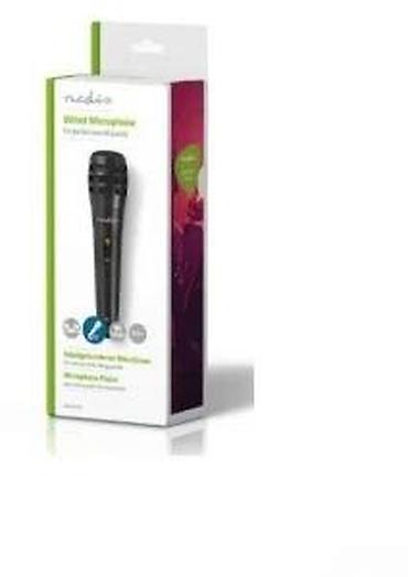 Zvučnici, slušalice i mikrofoni: Nedis žični mikrofon - Tip: dinamički, ručni mikrofon za govor i — 8