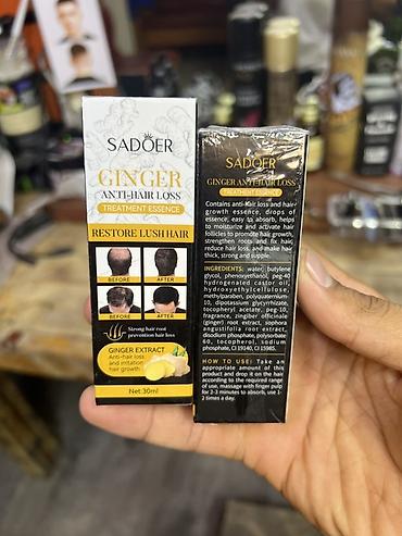 Миноксидел SADOER Ginger Anti-Hair Loss Treatment Essence с