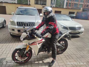 китайский мотоцикл 250 кубов: Спортбайк 250 куб. см, Бензин, Взрослый, Б/у