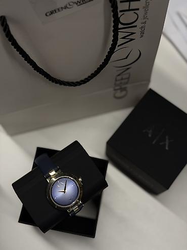 emperio armani: Armani Exchange (A|X) qadın qol saatı yenidir, greenwichda 339 azn — 1