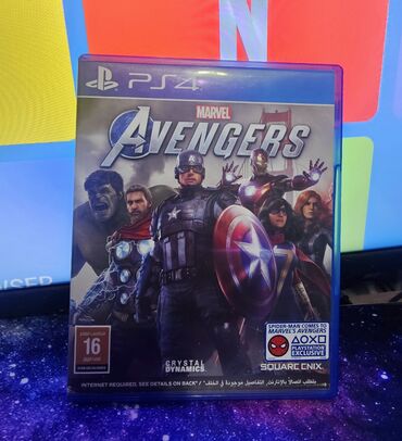 PS4 (Sony Playstation 4): Avengers PS4 oyunu satilir
Playstation4 üçün