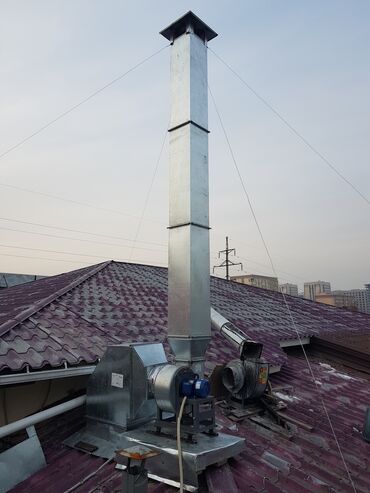 Установка вытяжек и вентиляции: Промышленная вентиляция Установка вытяжных систем в производственных и — 4