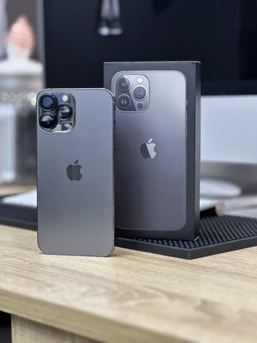 Apple iPhone: IPhone 13 Pro Max, 256 GB, Graphite, Face ID