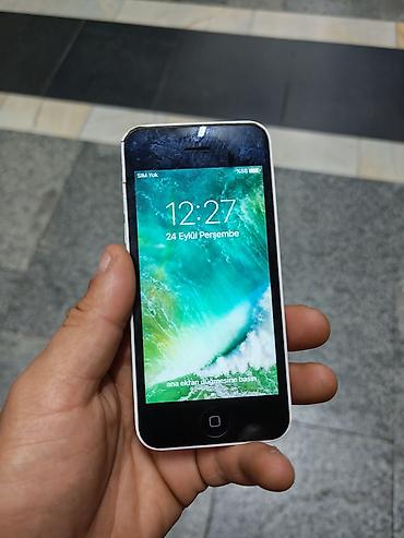 IPhone 5c, < 16 GB, Ağ, Zəmanət, Barmaq izi, Face ID lalafo.az -da IPhone 5c, < 16 GB, Ağ, Zəmanət, Barmaq izi, Face ID