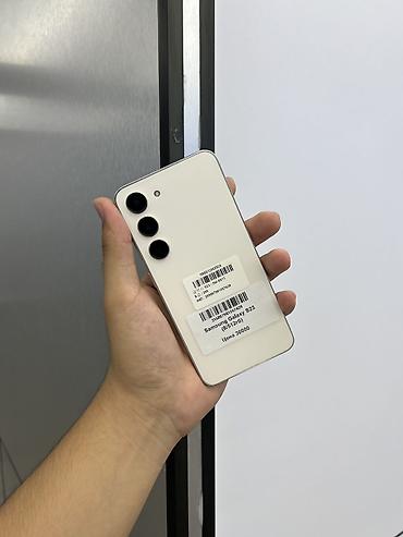 фонд галакси: Samsung Galaxy S23, Б/у, 512 ГБ, цвет - Белый, В рассрочку, 1 SIM, eSIM — 1