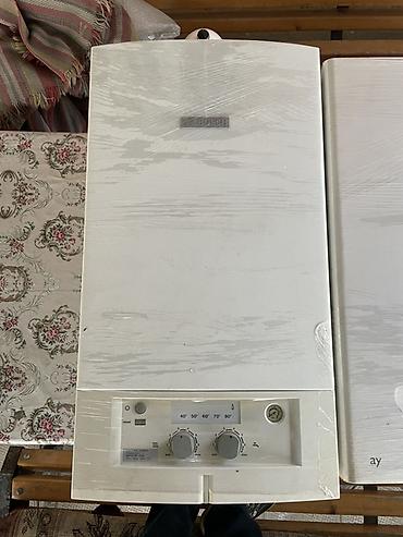 pəncərə barmaqlığı: İşlənmiş Kombi Bosch 24 kVt, Ünvandan götürmə, Ödənişli quraşdırma, Zəmanətli — 1