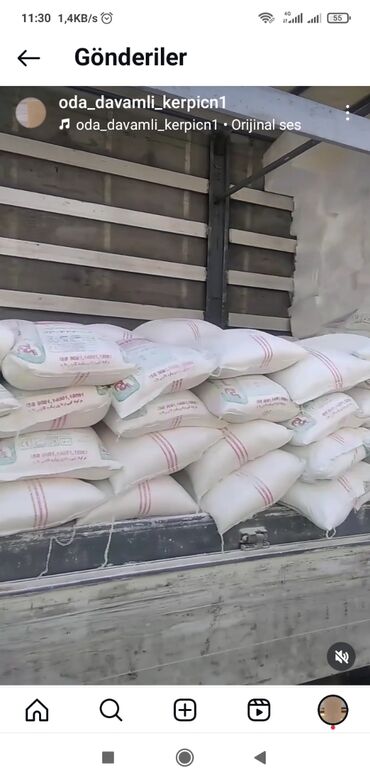 Kərpiclər: Oda davamlı, hər növdə hər ölçüdə istənilən rəngdə kərpiclər. içi — 12