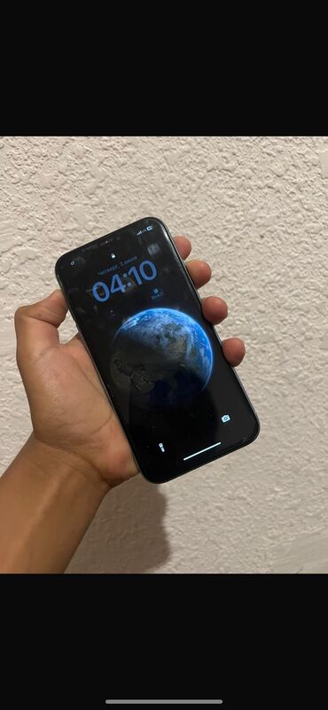 бу телевизоры бишкек: IPhone Xr, Колдонулган, 64 ГБ, Көк, Заряддоочу түзүлүш, Коргоочу айнек, Каптама, 91 %