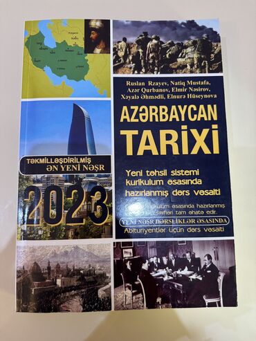 Kitablar, jurnallar, CD, DVD: Yeni alınıb tezedir istifade olunmayıb yazılı yeri yoxdur