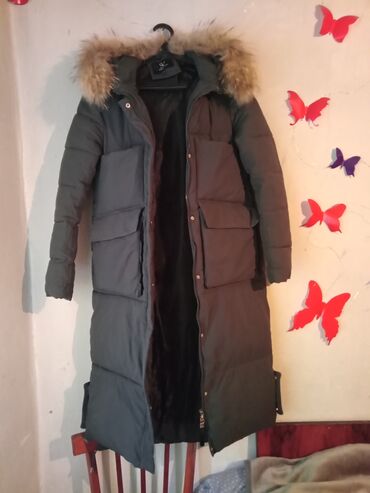тёплая зимняя куртка: Пуховик, Длинная модель, Ультралегкий, S (EU 36), M (EU 38)