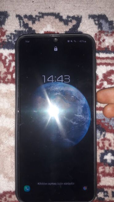 telefon batareyalari qiymeti: Samsung A30, 64 GB, rəng - Göy, İki sim kartlı