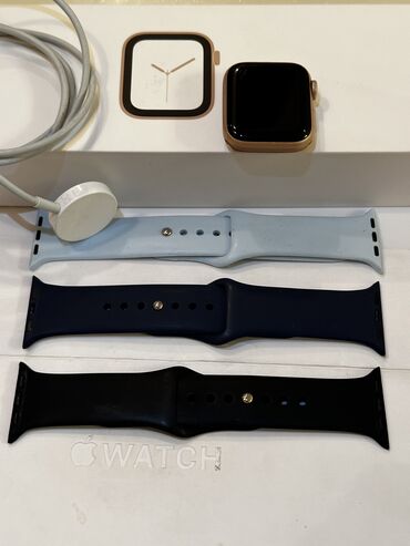 dizel saat: Новый, Смарт часы, Apple, Аnti-lost, цвет - Серебристый
