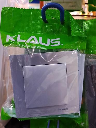 Выключатель Klaus — настенный одноклавишный, серия Electric