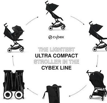 foo foo: Коляска, Cybex, цвет - Черный, Б/у, Самовывоз — 3