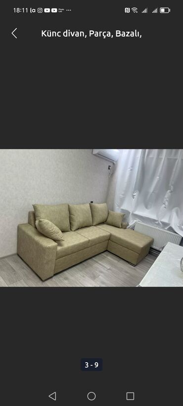 Divanlar: Di̇van-kravat, Yeni, Açılan, Bazalı, Parça, Ödənişli çatdırılma — 8