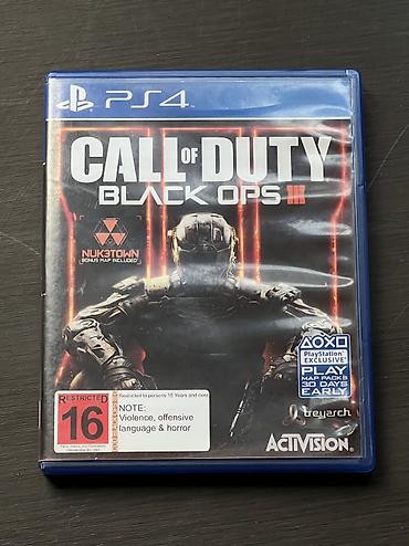 black ops 6: PS4 oyunu: Call of Duty: Black Ops III - Rejimlər: - Kampaniya — 1