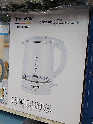 sultan chai: Электрический чайник Impower (Germany) - Объем: 1,7 л (метки уровня — 1