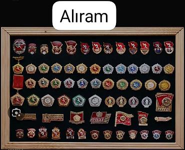 pinset: Kolleksiya sancaqları və nişanlar – böyük qarışıq dəst - Mövzu — 2