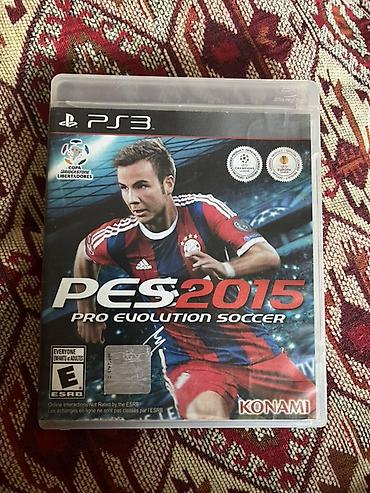 ps3 hard disk: PS3 oyunu: PES 2015 Yaxşı vəziyyətdə whatsapp yaza bilərsiz orjinal — 1