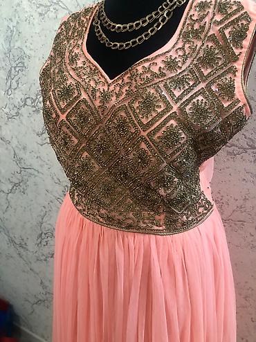 Вечерние платья: Вечернее платье, Длинная модель, С рукавами, Стразы, L, S, XS — 9