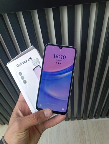 samsung m20 qiymeti: Samsung Galaxy A15, 128 GB, rəng - Ağ, Düyməli, Barmaq izi, İki sim kartlı