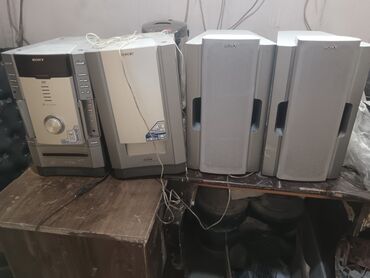 Dinamiklər və kolonkalar: İşlənmiş Sony Kolonka, Növ - Akustik, rəng - Gümüşü — 10