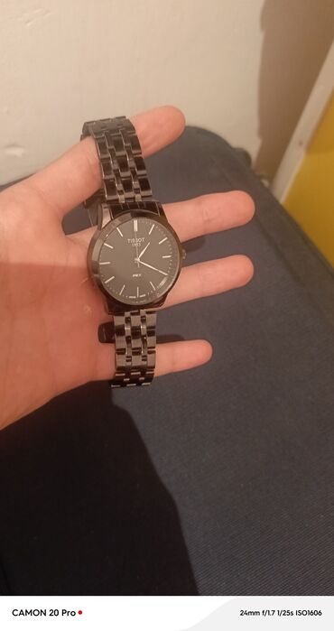 tissot pr100 automatic: Классические часы часы, Tissot, Швейцария, Водонепроницаемые, Мужские