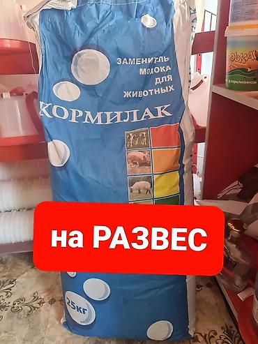 сухое молоко для котят: Заменитель молока для животных «Кормилак», фасовка на развес. - — 1
