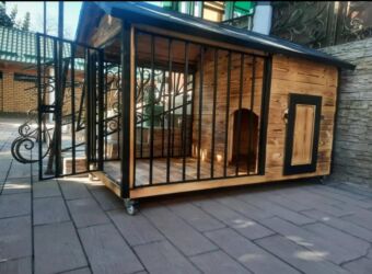 Зоотовары: Будка для собаки. итке уя. домик для собак.Вольеры.Клетки.Сетка — 15