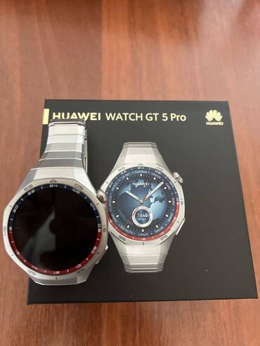 Видеоигры и приставки: Huawei watch gt 5 pro. Saat ideal veziyyetdedir, orijinaldir