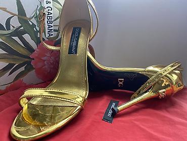 rayban meta: Dolce & Gabbana, Ölçü: 36, rəng - Qızılı, İşlənmiş — 1