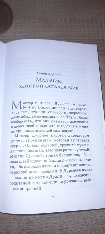 Digər kitablar və jurnallar: Harry Poter və filosof daşı adlı kitabı rus dilində Dj.K.Roulinq in — 6