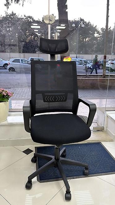 Ofis mebeli: Yeni, Təkərli, Qolları tənzimlənmir, Parça — 2