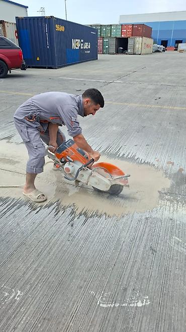 Beton işləri: Beton kəsimi xidməti - Armaturla möhkəmləndirilmiş betonun dəqiq və — 11