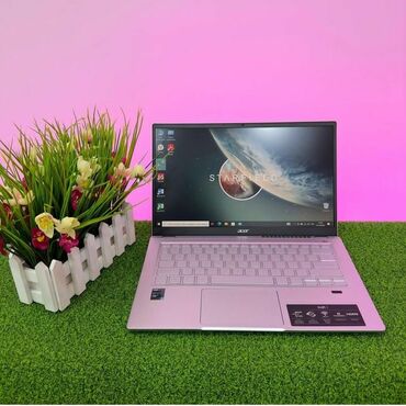 ноутбук для програмирования: Ноутбук, Acer, 8 ГБ ОЭТ, Intel Core i7, 14 ", Колдонулган, Жумуш, окуу үчүн, эс тутум SSD