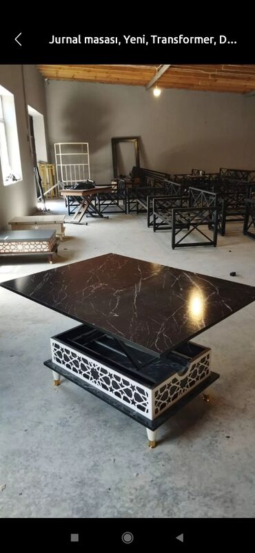 Masalar: Jurnal masası, Yeni, Transformer, Laminat, Dördbucaq masa — 7