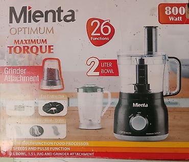 winning star 5 in 1: Кухонный комбайн Mienta Optimum - Мощность: 800 Вт, технология — 1