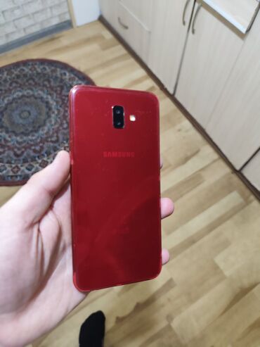 телефон в рассрочку самсунг: Samsung Galaxy J6 Plus, Колдонулган, 64 ГБ, түсү - Кызыл, 2 SIM