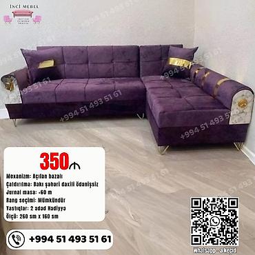 divan 60: Künc divan, Yeni, Açılan, Bazalı, Parça, Şəhərdaxili pulsuz çatdırılma — 1