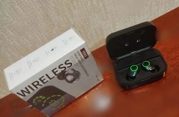 Qulaqcıqlar: Yeni Simsiz (Bluetooth) Qulaqcıqlar, rəng - Qara — 11