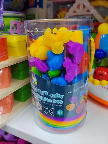 Оюнчуктар: Набор для сортировки по цветам “Children’s color classification toys” — 1