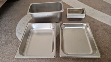 Tava-qazan dəstləri: Rəng - Gümüşü, Paslanmayan polad, Türkiyə — 2