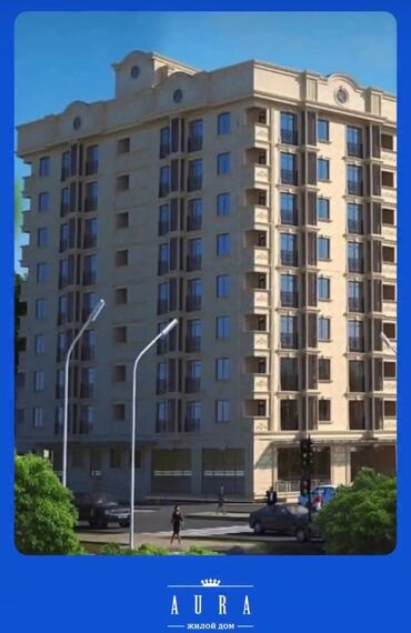 недостроенные дома в бишкеке: 2 комнаты, 60 м², Элитка, 6 этаж, ПСО (под самоотделку)