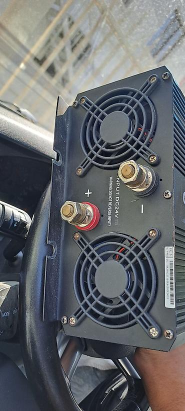 i̇nverter: CARSPA Power Inverter – 5000W (Pik 10000W) - Giriş: DC 24V (batareya — 2